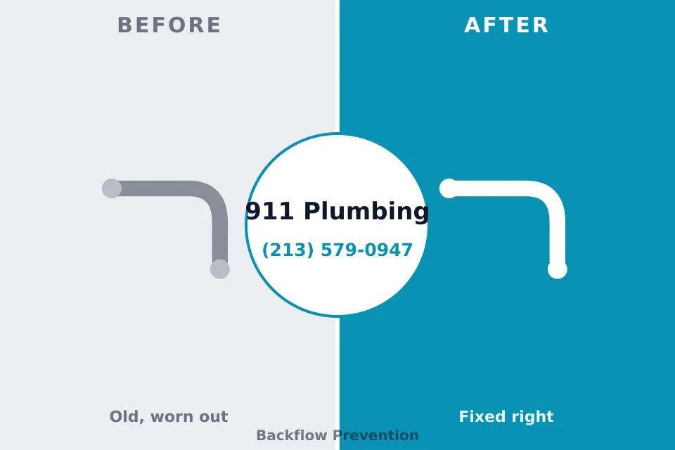 Before and after: plumbing repair Punta Gorda, FL